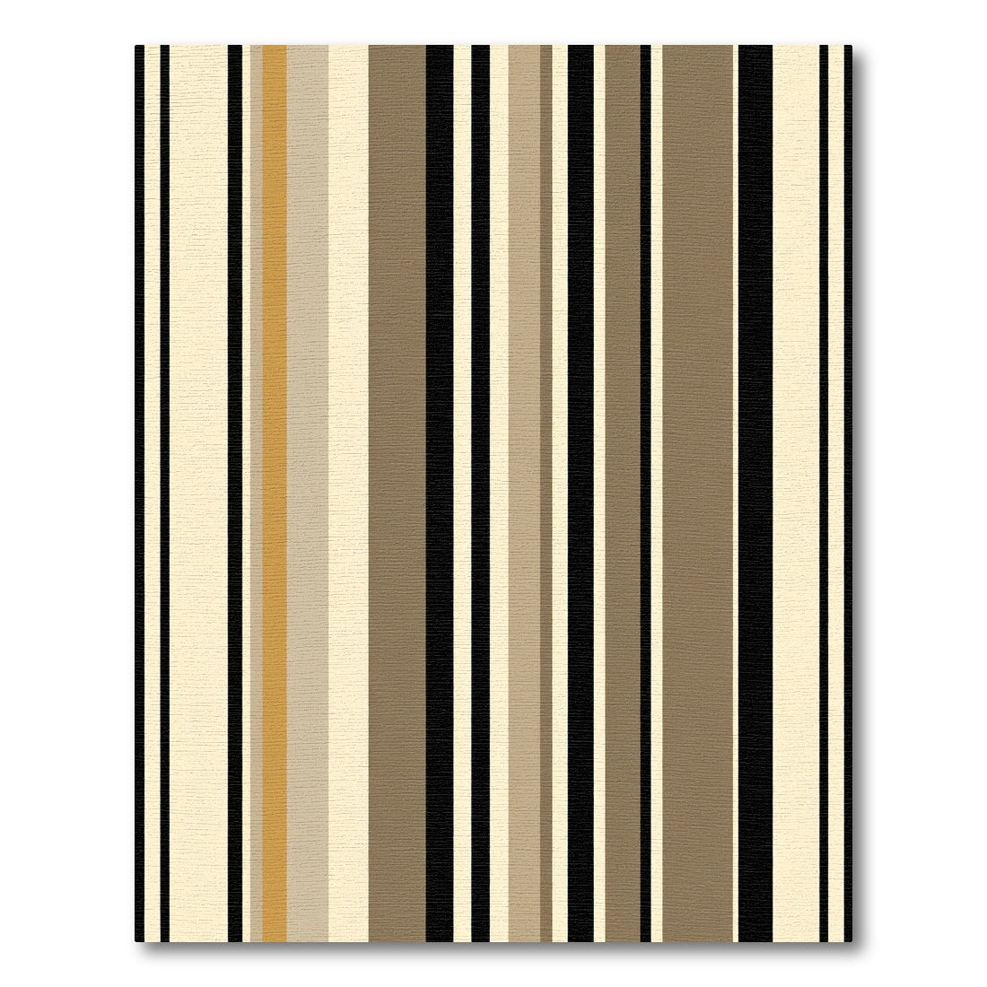 Earth Tones Vertical Striped Rug