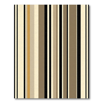 Earth Tones Vertical Striped Rug