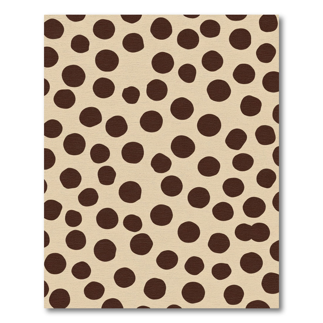 Brown Chocolate Dot Harmony Rug