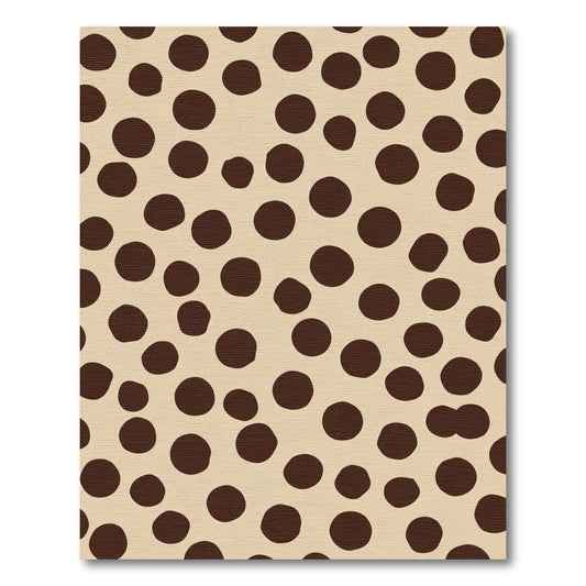Brown Chocolate Dot Harmony Rug