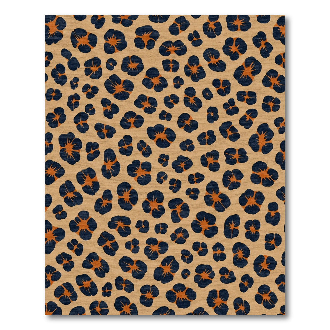 Tawny Leopard Spot Array Rug