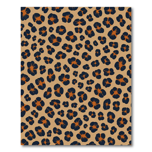 Tawny Leopard Spot Array Rug