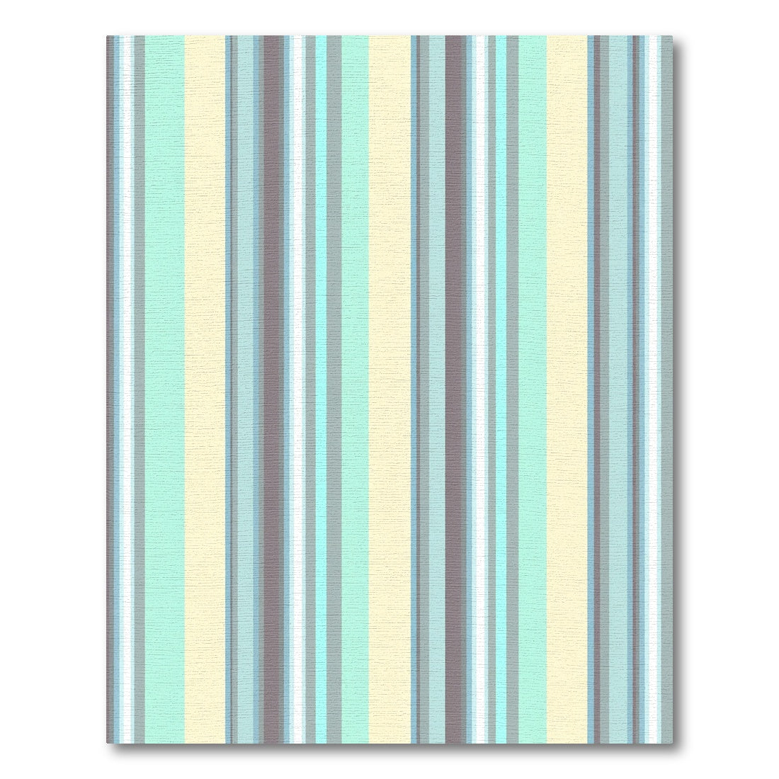 Soft Pastel Stripe Composition Rug