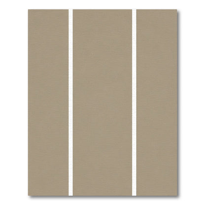 Subtle Beige Vertical Stripe Rug