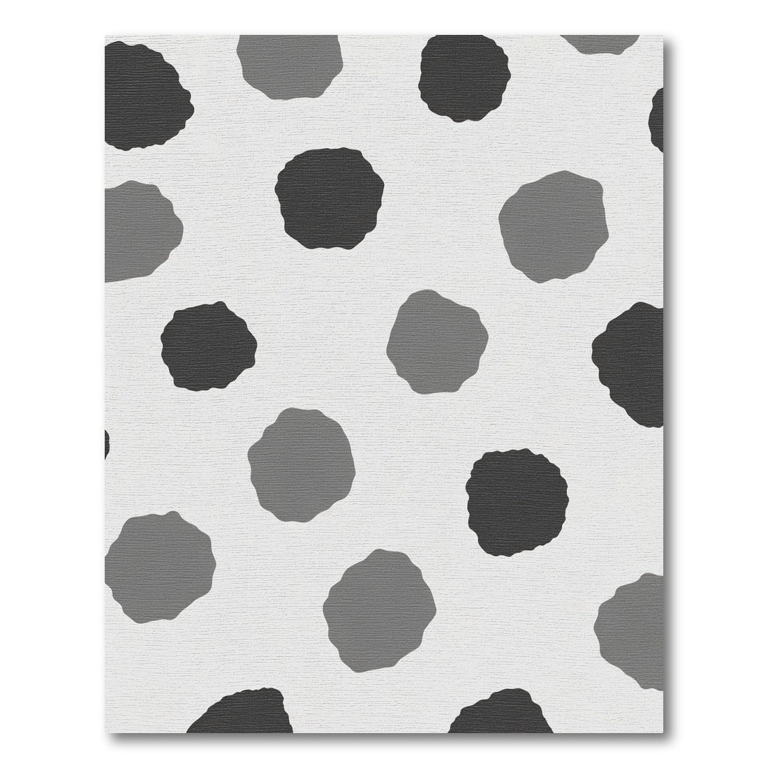 Monochromatic Blob Circles Rug