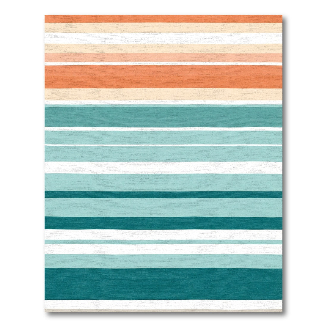 Beach Boardwalk Stripe Rug
