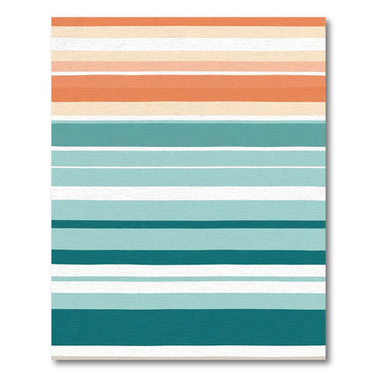Beach Boardwalk Stripe Rug