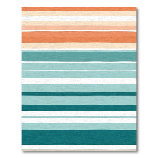 Beach Boardwalk Stripe Rug