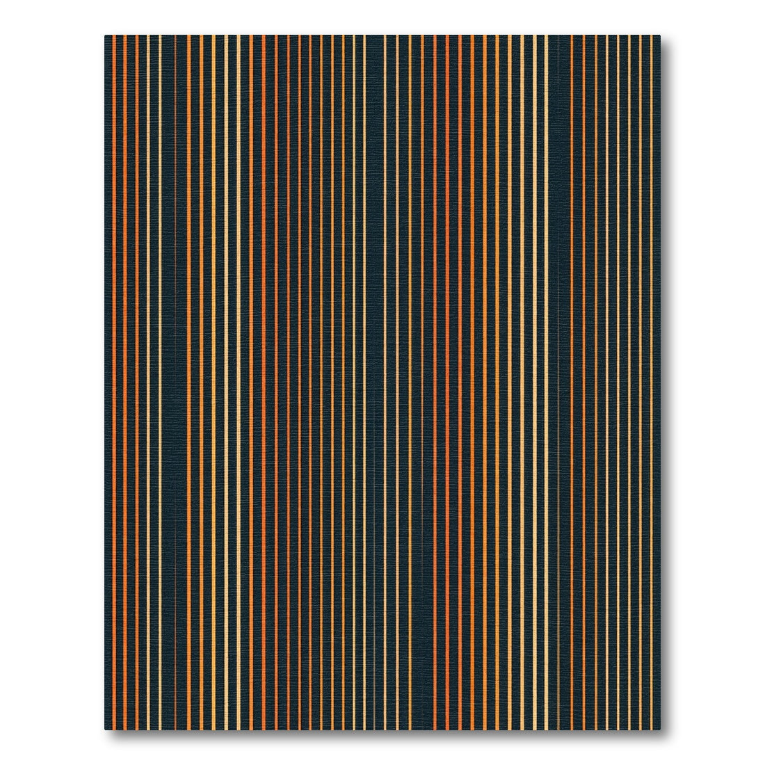 Sunset Ombre Vertical Line Rug