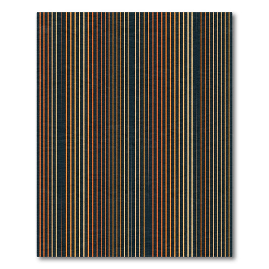 Sunset Ombre Vertical Line Rug