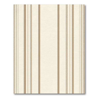 Earthy Beige Vertical Stripe Rug