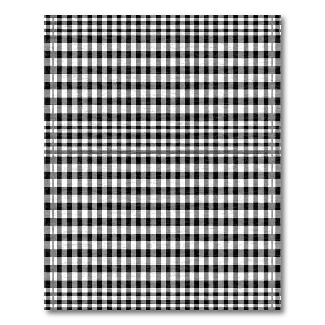 Bold Plaid Square Checkered Rug