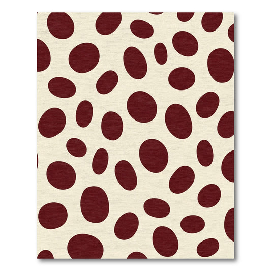 Crimson Ellipse Scatter Rug