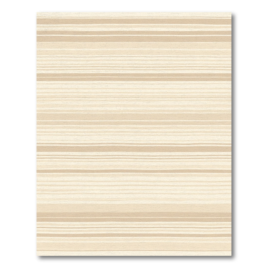 Neutral Tones Hand Drawn Stripes Rug