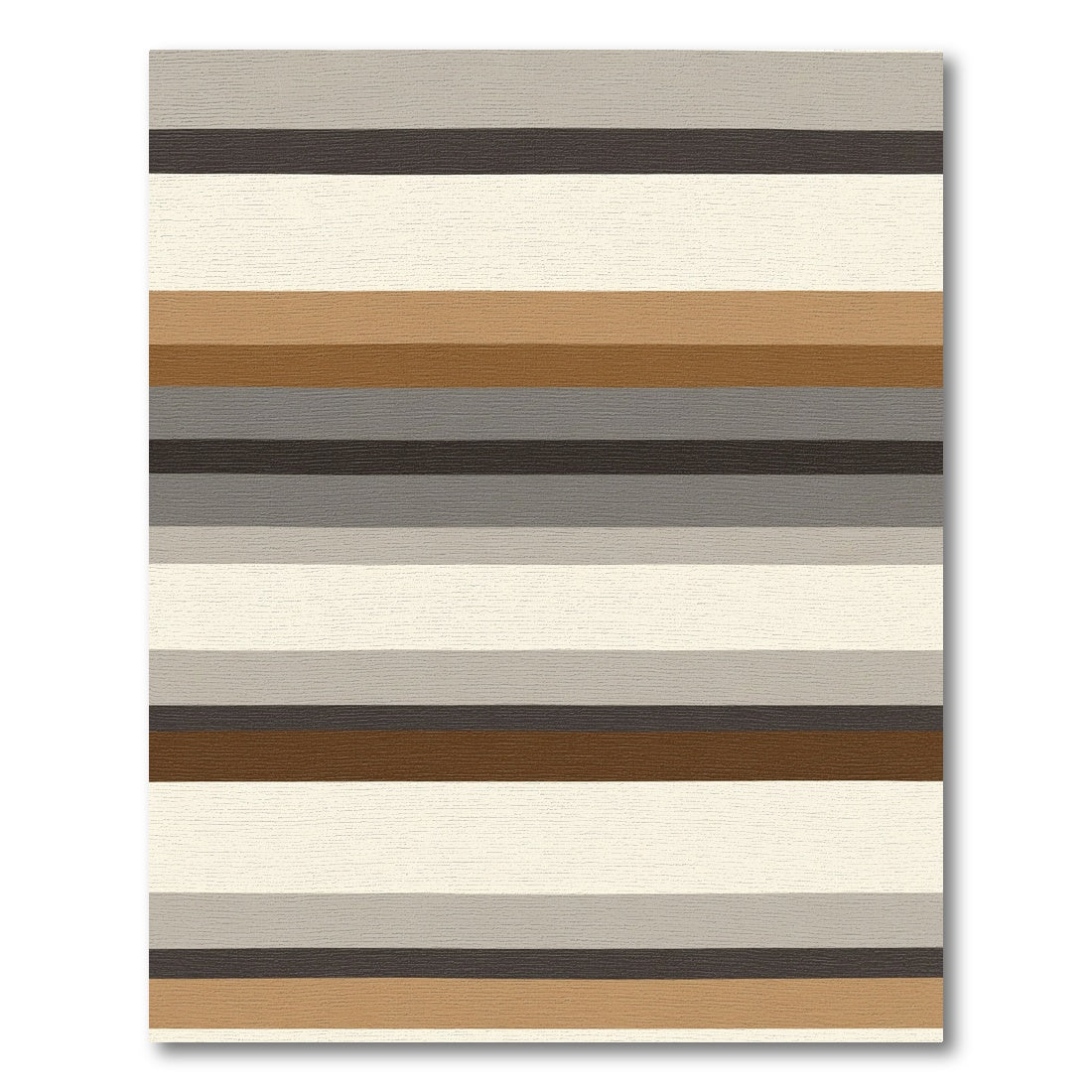 Neutral Ombre Wide Stripe Rug