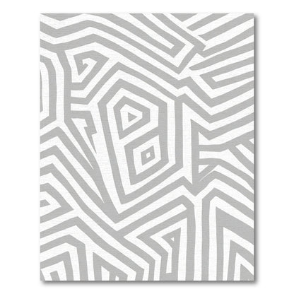 Modern Geometric Maze Rug