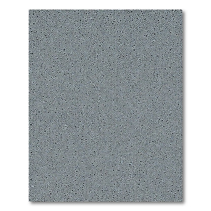 Light Blue Dotted Tone Composition Rug