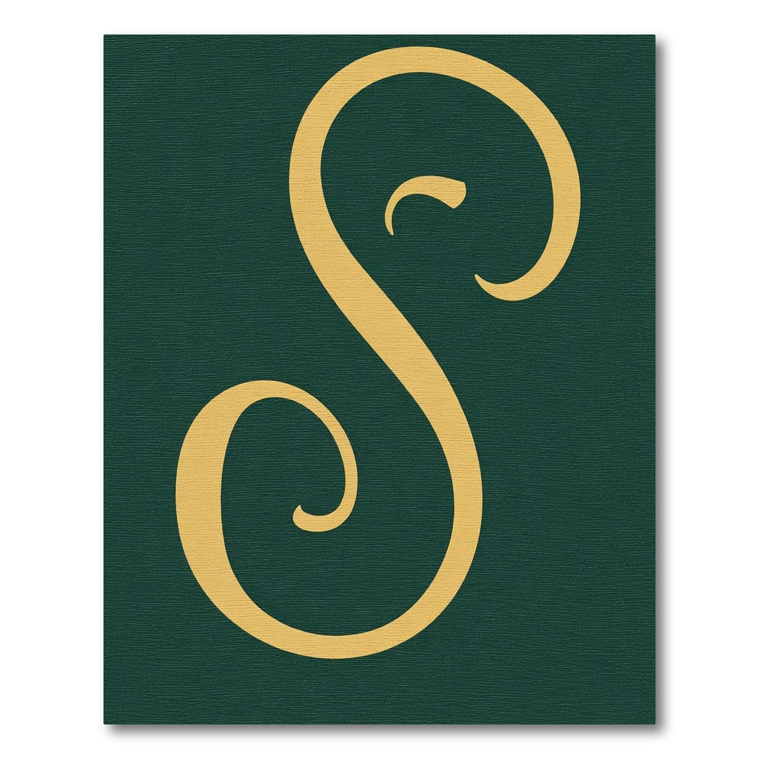 Golden Swirl Emerald Curled Rug