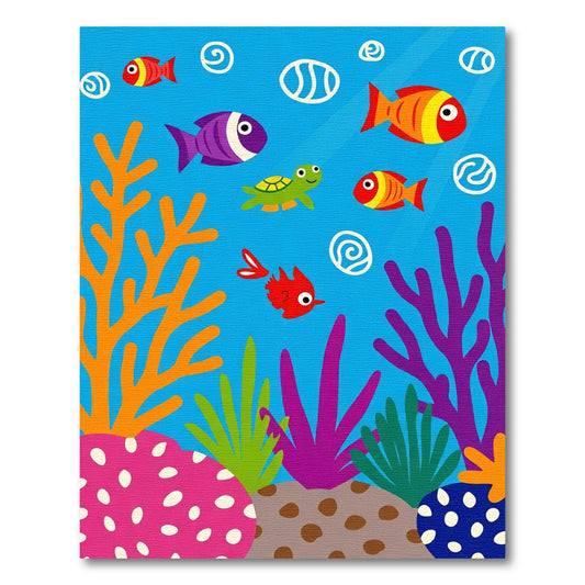 Ocean Friends Coral Reef Adventure Rug