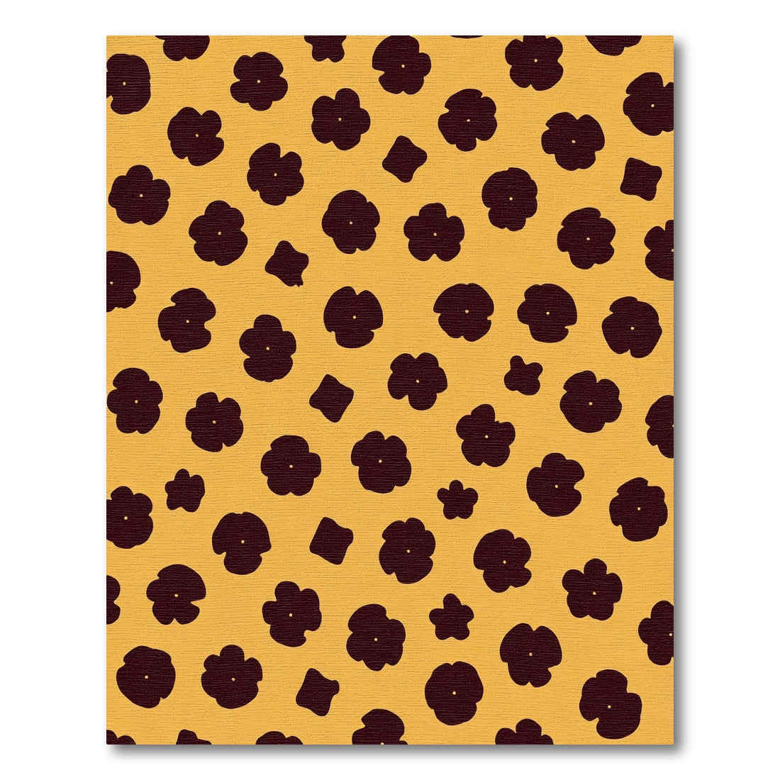 Amber Floral Scatter Rug
