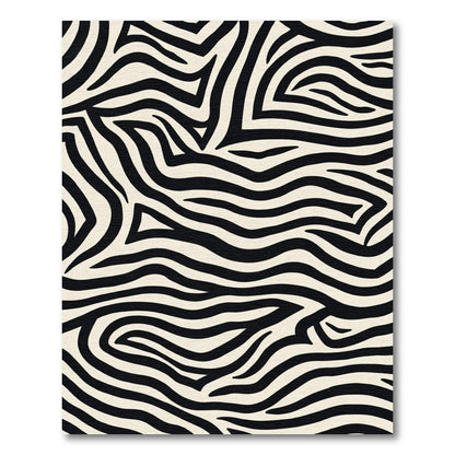 High Contrast Animal Print Rug