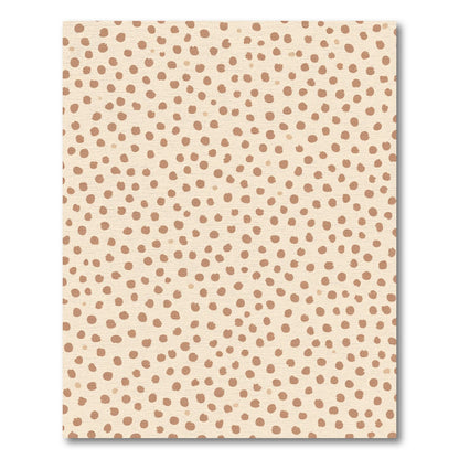 Neutral Speckled Abstract Spots Rug
