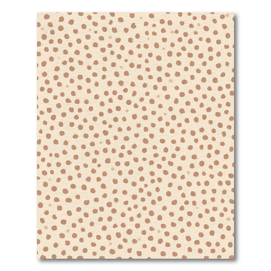 Neutral Speckled Abstract Spots Rug