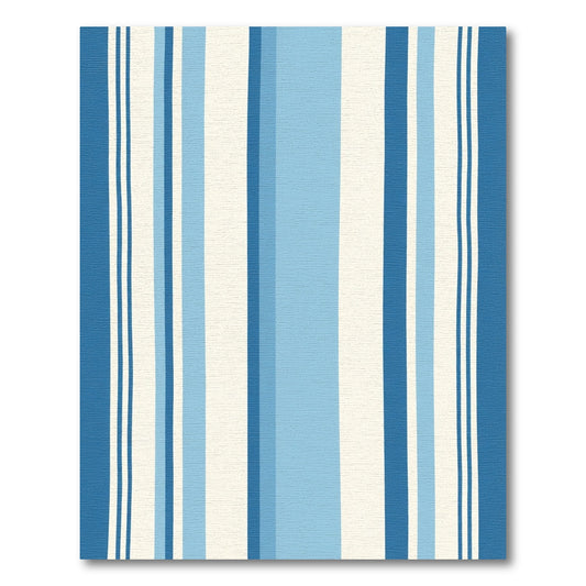 Ocean Breeze Striped Cream Rug